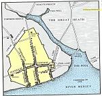 Click image for larger version. 

Name:	liverpool as it appeared in the middle of the 17C, a small fortified area complete with castle.jpg 
Views:	1157 
Size:	225.3 KB 
ID:	28282